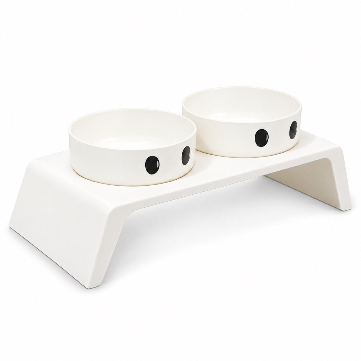 Big-Eyes Double Pet Bowl, 2 Colors, By GAVPEPY image 8 - 5758672208920.jpg