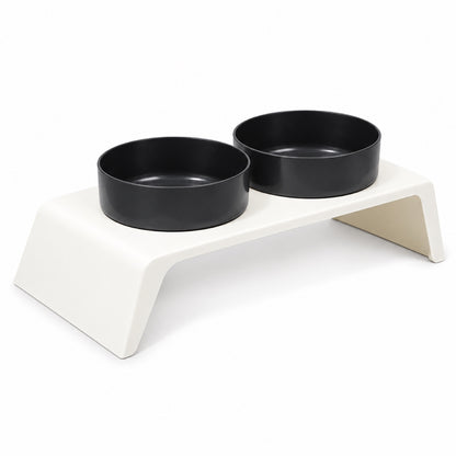 Solid-Color Double Pet Bowl, 2 Colors, By GAVPEPY image 9 - 5758672208922.jpg