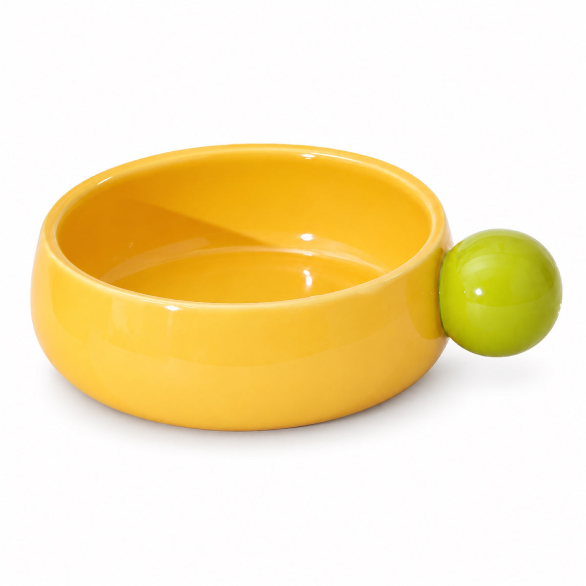 Candy-Color Ceramic Pet Bowl, 2 Colors, 18.5 cm, By GAVPEPY image 8 - 5806678420488.jpg