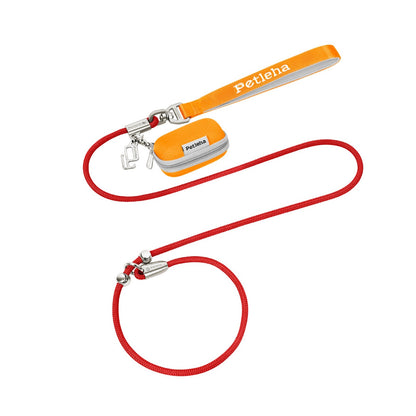Integrated Slip-Lead Dog Leash Set with Storage Bag, 27 Options, By GAVPEPY image 28 - 5883295080893.jpg