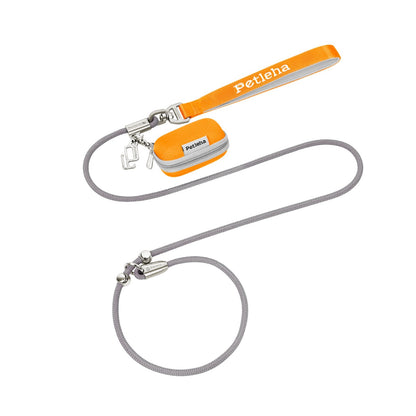 Integrated Slip-Lead Dog Leash Set with Storage Bag, 27 Options, By GAVPEPY image 17 - 5883295080903.jpg