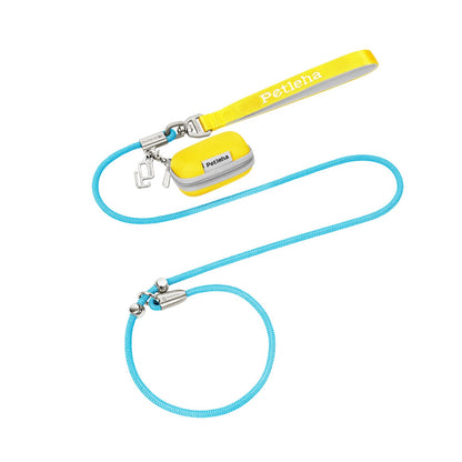 Integrated Slip-Lead Dog Leash Set with Storage Bag, 27 Options, By GAVPEPY image 30 - 5883295080905.jpg