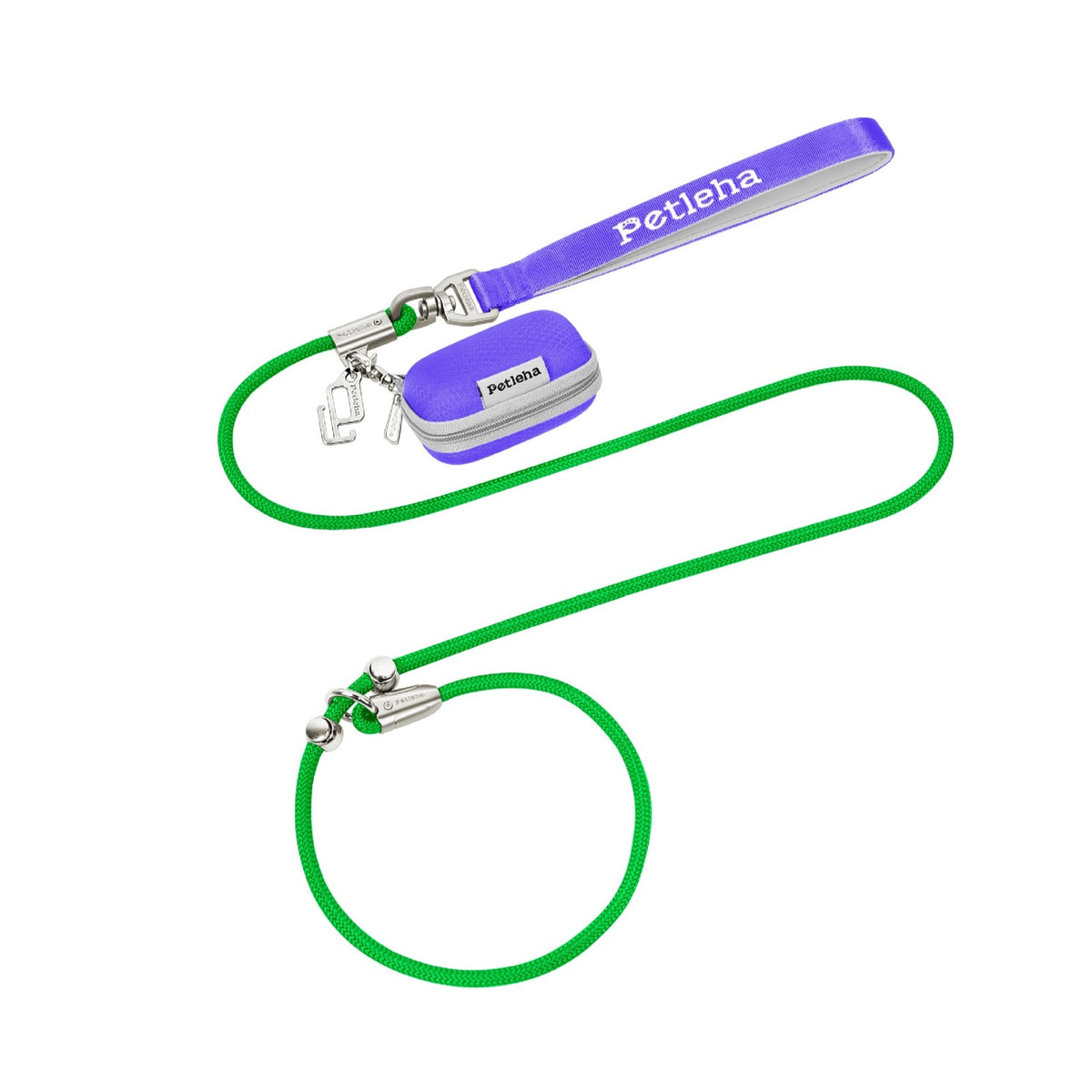 Integrated Slip-Lead Dog Leash Set with Storage Bag, 27 Options, By GAVPEPY image 34 - 5883295080915.jpg