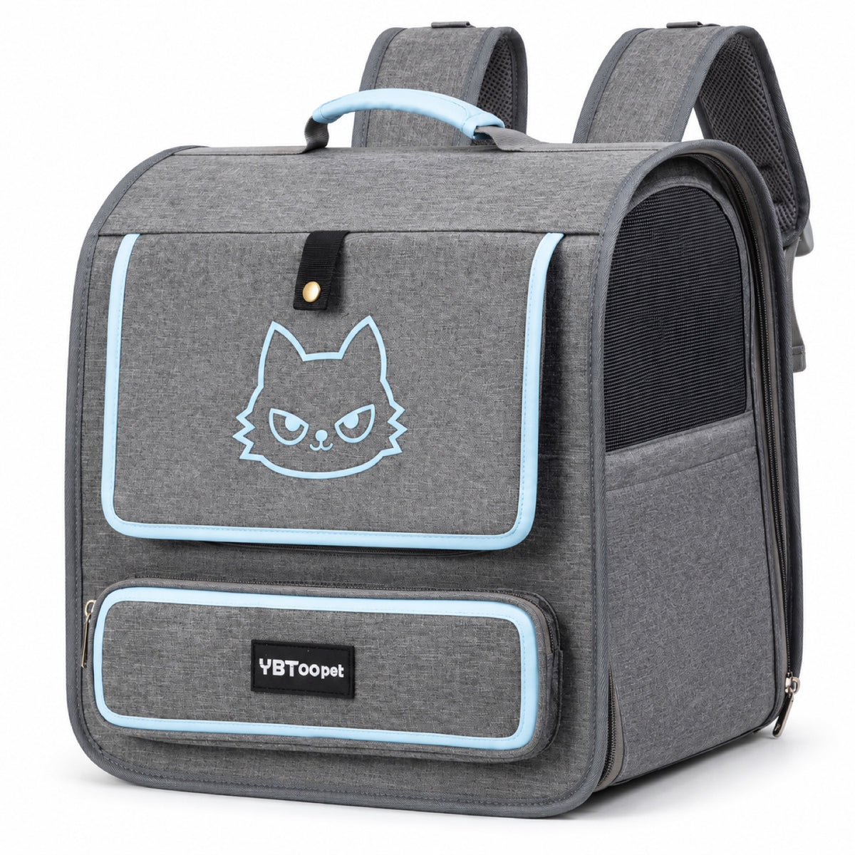Foldable Ventilated Pet Carrier Backpack, 3 Colors, By GAVPEPY image 8 - 5973983185344.jpg