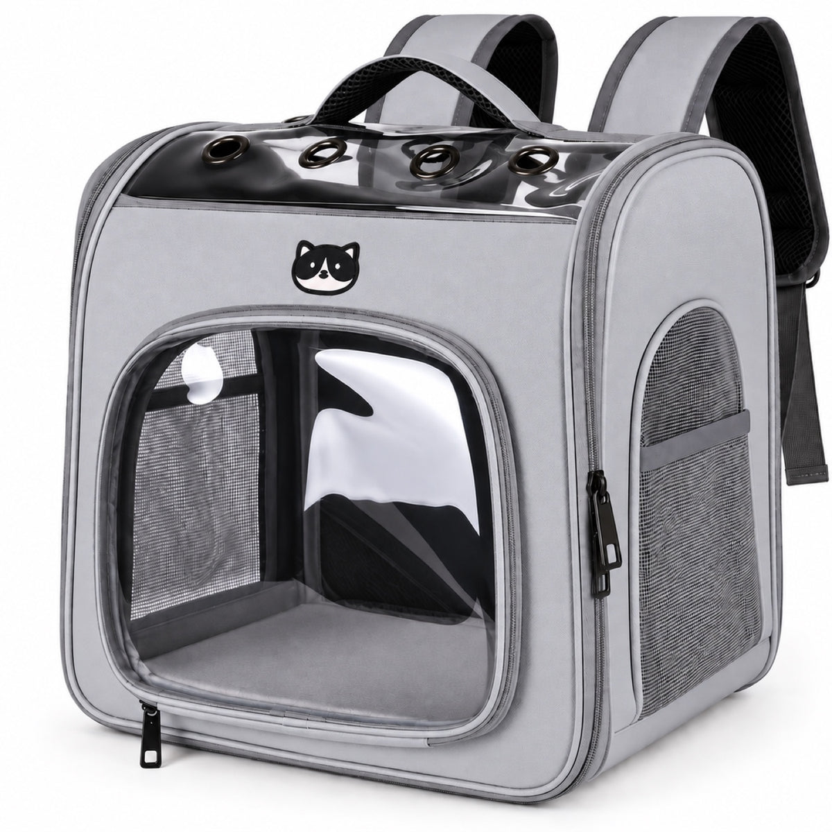 Transparent-Front Ventilated Pet Carrier Backpack, 6 Colors, By GAVPEPY image 12 - 5983461921919.jpg