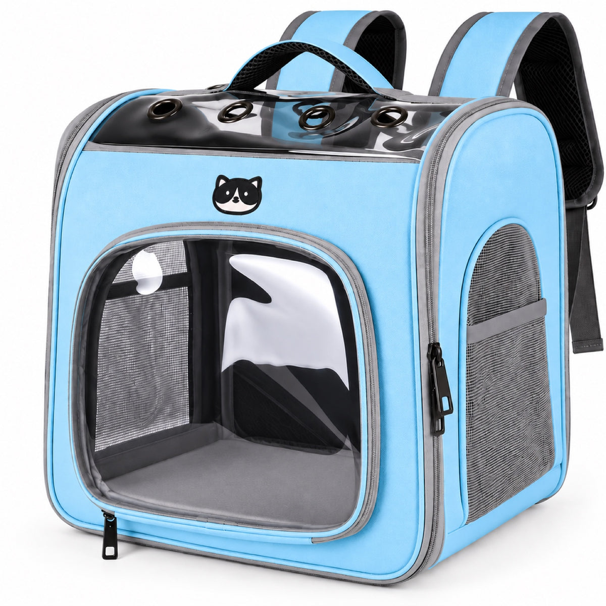 Transparent-Front Ventilated Pet Carrier Backpack, 6 Colors, By GAVPEPY image 13 - 5983461921921.jpg