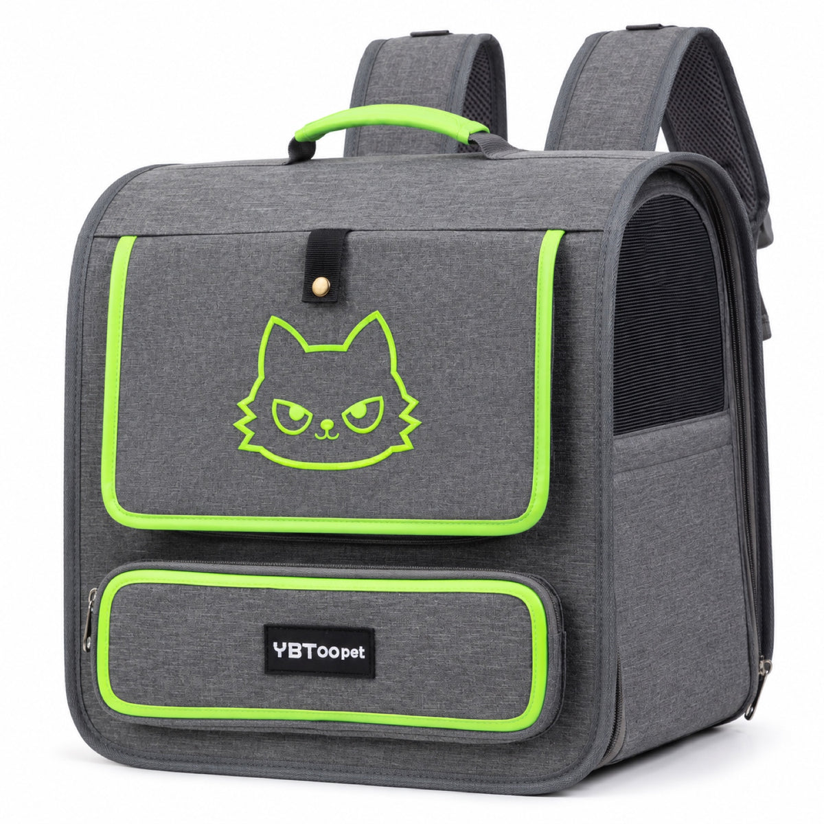 Foldable Ventilated Pet Carrier Backpack, 3 Colors, By GAVPEPY image 10 - 5993336192276.jpg