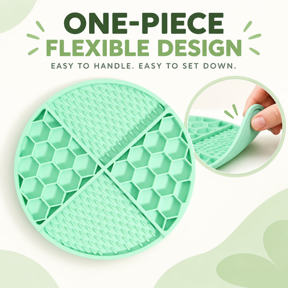 Honeycomb Silicone Pet Lick Mat, 7 Colors, By GAVPEPY image 6 - 5.jpg