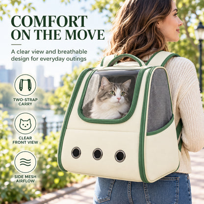 Foldable Ventilated Pet Backpack, 4 Colors, By GAVPEPY image 6 - 5.jpg