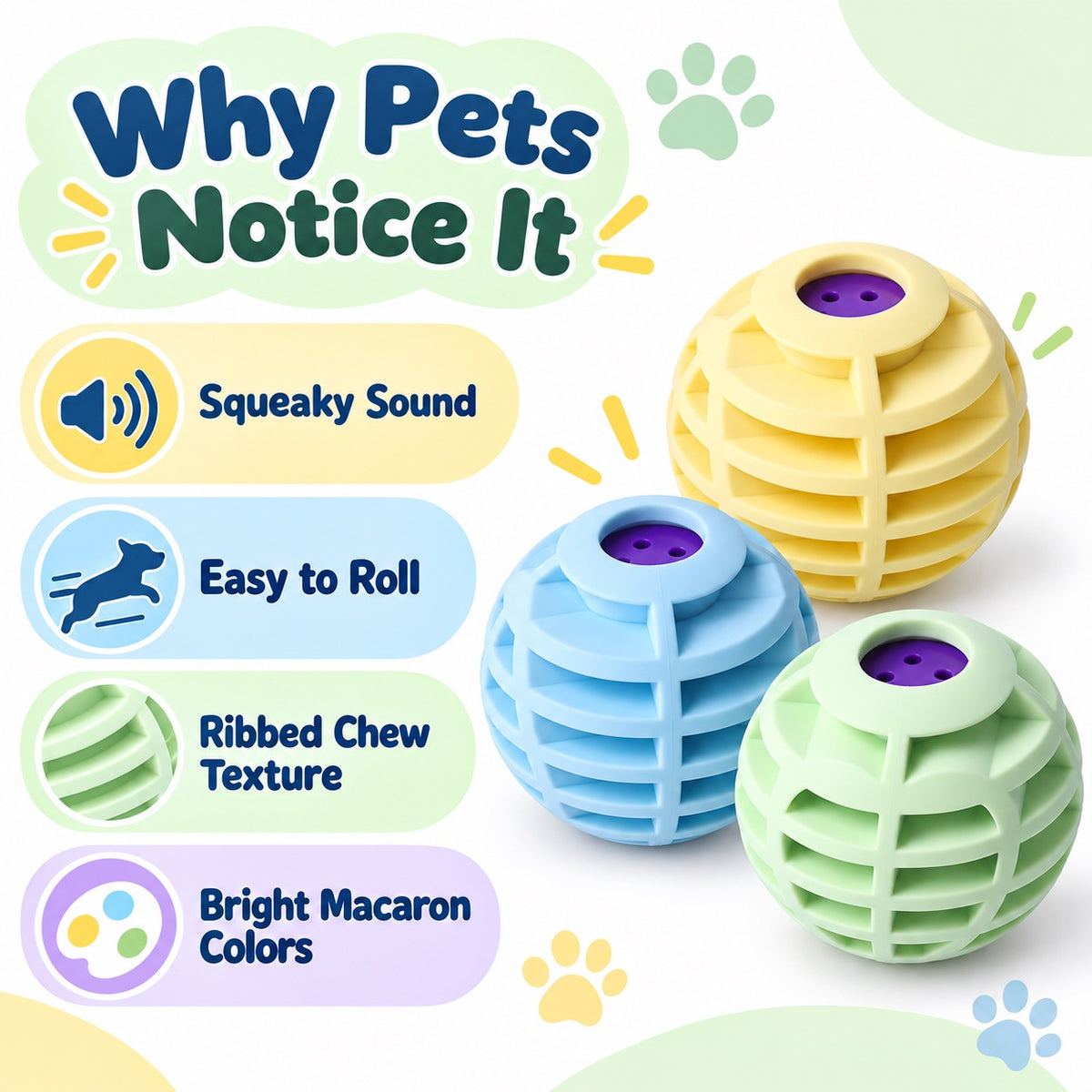 硅胶 Interactive Dog Toy, 3 Styles, By GAVPEPY image 6 - 5.jpg