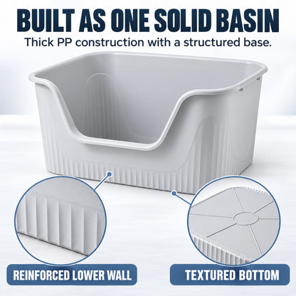 GAVPEPY Extra Large High-Sided Cat Litter Box, 3 Options image 6 - 5.jpg