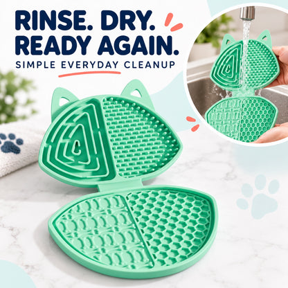 Folding Dog-Shaped Silicone Pet Lick Mat, 3 Colors, By GAVPEPY image 6 - 5.jpg
