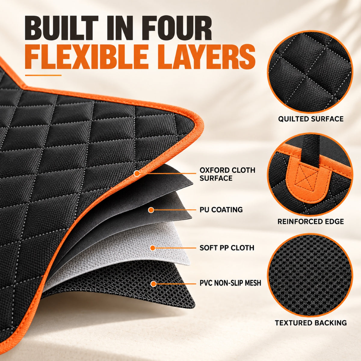 Rear Seat Pet Protector, 2 Trim Colors, By GAVPEPY image 6 - 5.jpg