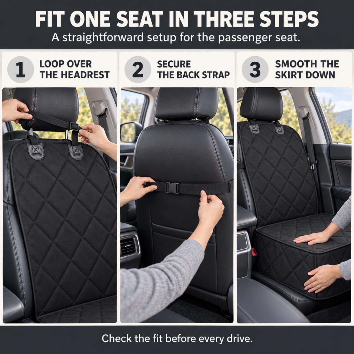 600D Oxford Rear Seat Pet Protector, By GAVPEPY image 6 - 5.jpg
