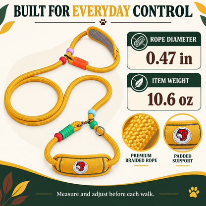 Foam-Padded Multifunction Dog Leash, 7 Colors, By GAVPEPY image 6 - 5.jpg