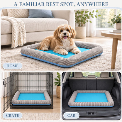 Breathable Mesh Cooling Pet Bed, 4 Patterns & 4 Sizes, By GAVPEPY image 6 - 5.jpg