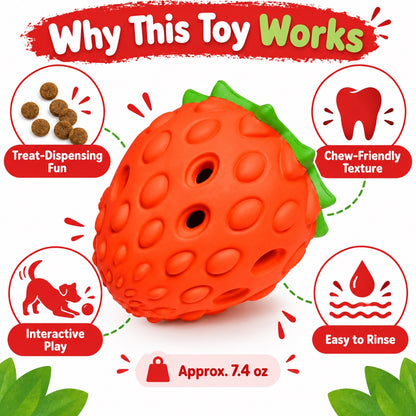 Rubber Treat Dispensing Dog Toy, 1 Style, By GAVPEPY image 6 - 5.jpg
