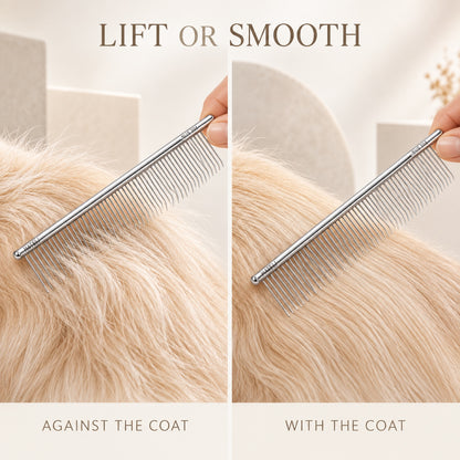 304 Stainless Steel Pet Grooming Comb, 3 Styles, By GAVPEPY image 6 - 5.jpg