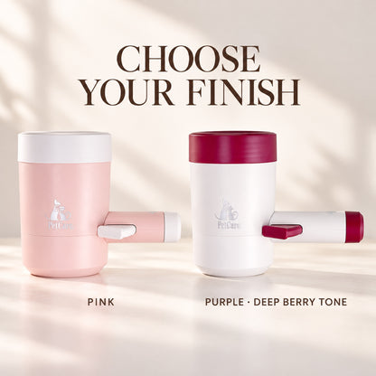 GAVPEPY Plastic Handled Paw Washer Cup, Sizes , Pink, for cleaning paws after outdoor walks; reusable cup with the selected color and size shown in the product photos; review the selected variant photo for details image 5 - 5.jpg