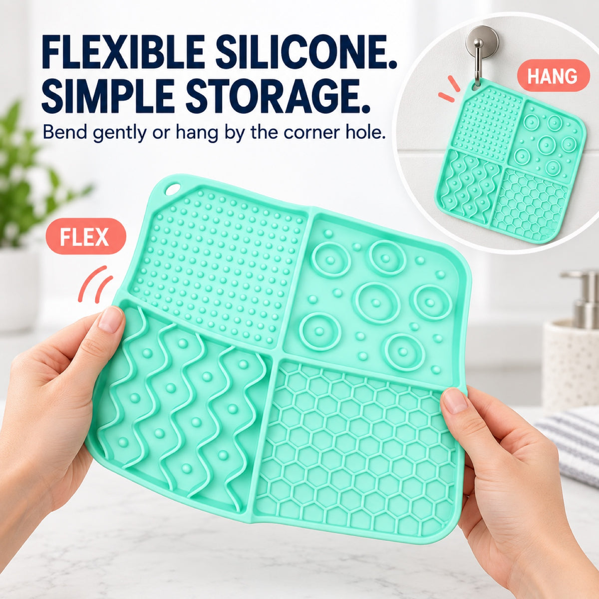 Multifunction Silicone Pet Lick Mat, 7 Colors, By GAVPEPY image 6 - 5.jpg