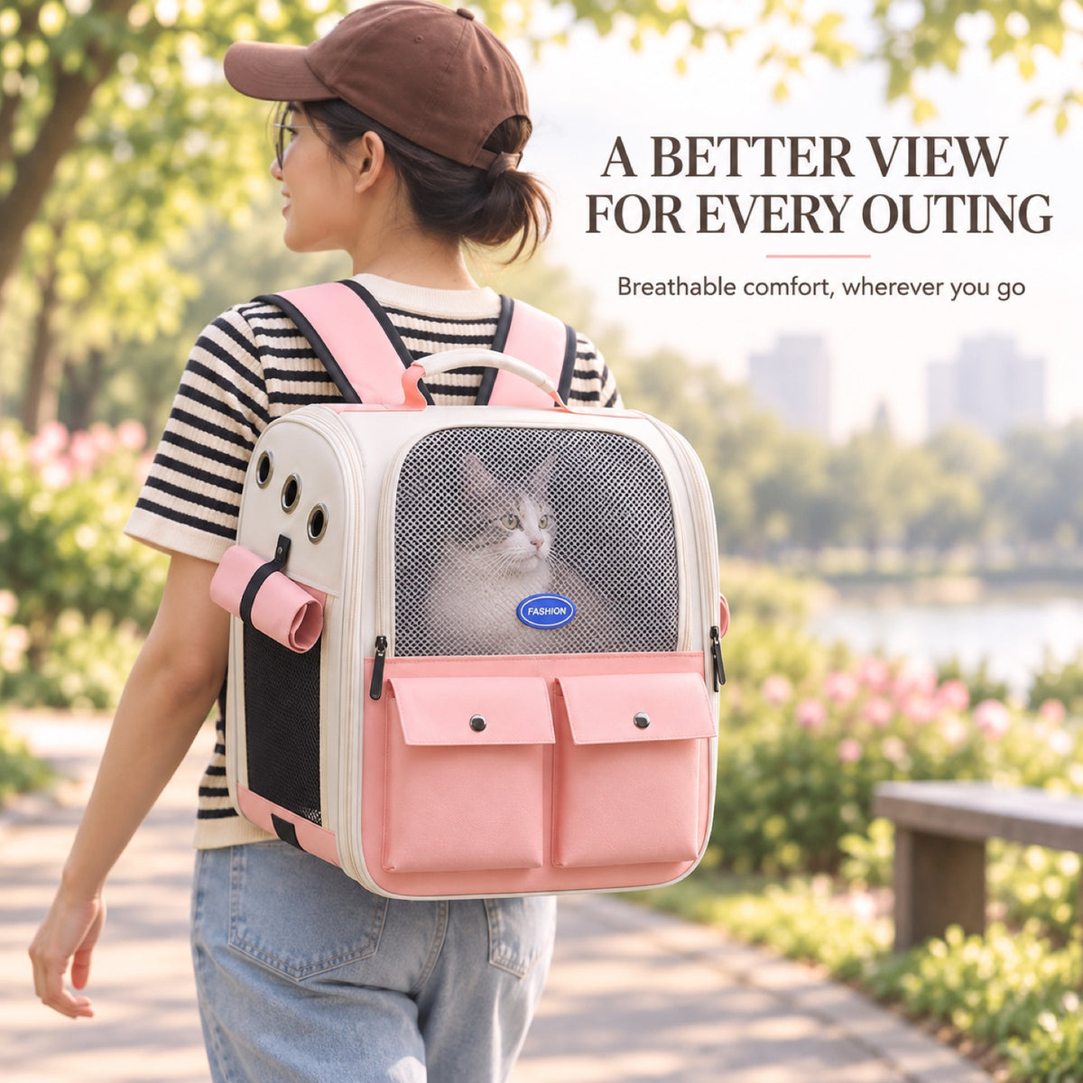 Transparent Space Capsule Pet Backpack, 5 Colors, By GAVPEPY image 6 - 5.jpg
