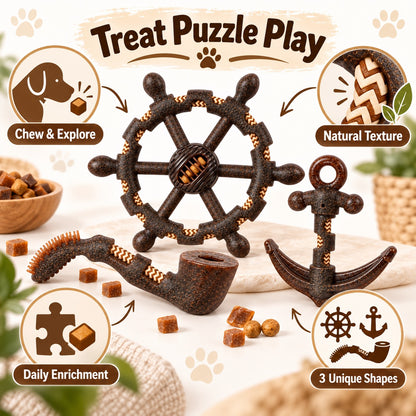 TPR Treat Dispensing Dog Toy, 3 Styles, By GAVPEPY image 6 - 5.jpg