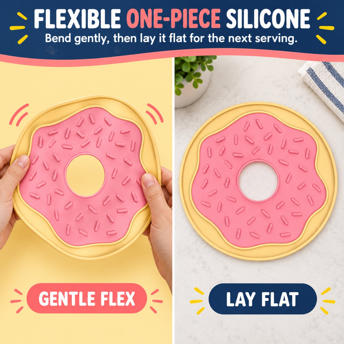 Donut-Shaped Silicone Pet Lick Mat, By GAVPEPY image 6 - 5.jpg