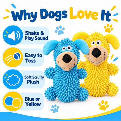 牛津布 Plush Squeaky Dog Toy, 2 Styles, By GAVPEPY image 6 - 5.jpg