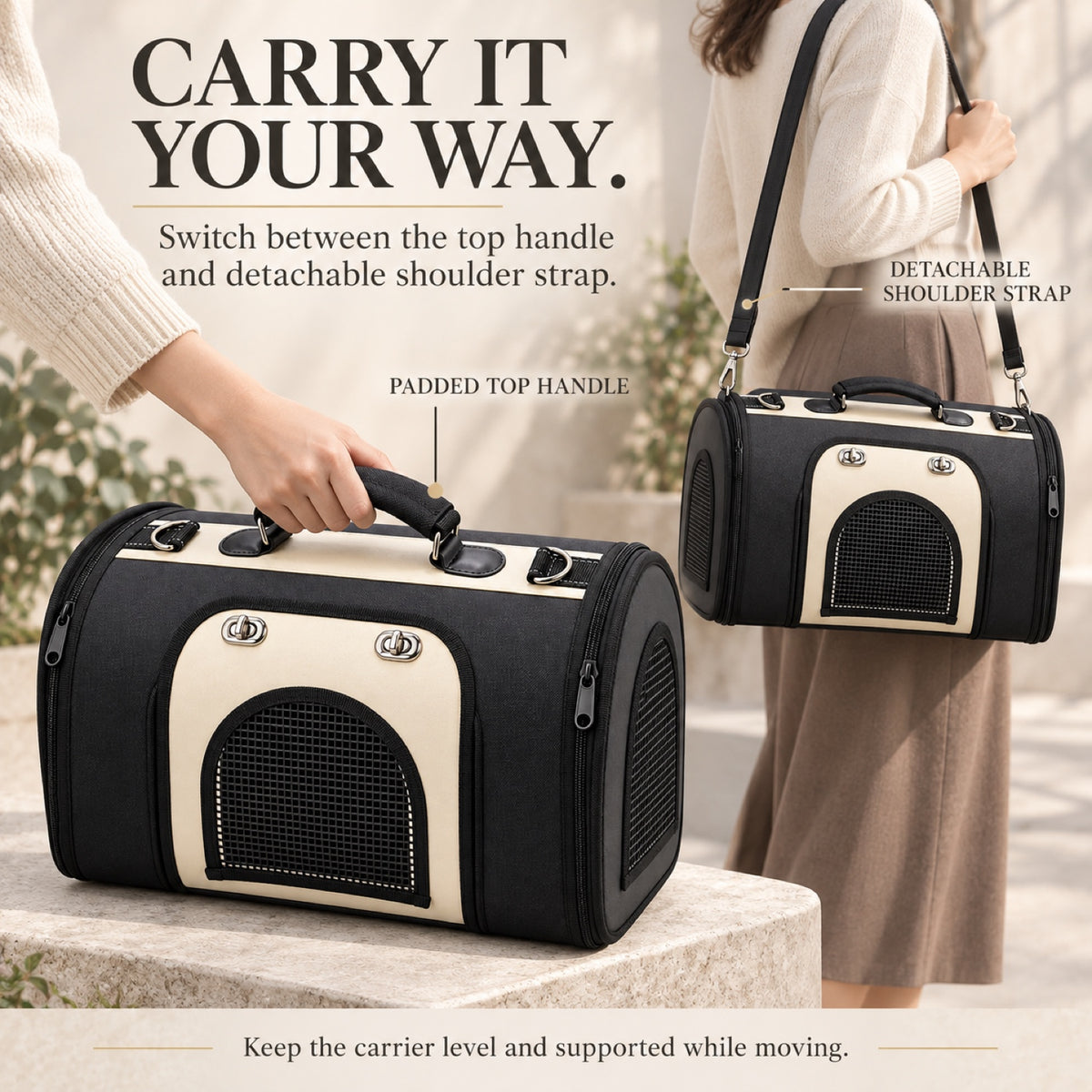 Foldable Pet Carrier Backpack, 3 Sizes and 22 Patterns, By GAVPEPY image 6 - 5.jpg