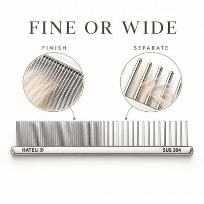 304 Stainless Steel Pet Face Comb, 2 Pin Lengths, By GAVPEPY image 6 - 5.jpg