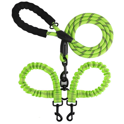 No-Tangle Dual-Dog Bungee Leash, 52 Options, By GAVPEPY image 24 - 6041648116544.jpg