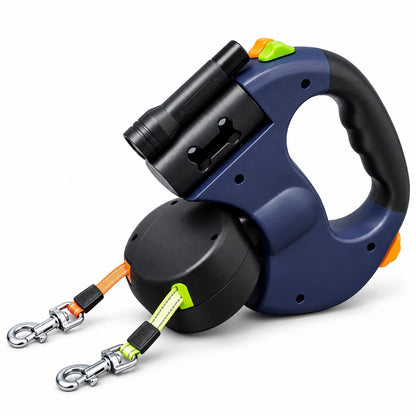 Dual-Dog Retractable Dog Leash, 3 Colors, By GAVPEPY image 10 - 6042628947907.jpg