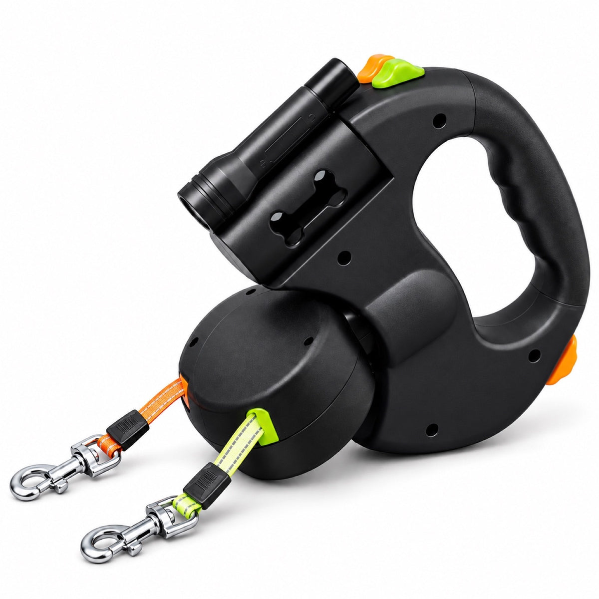 Dual-Dog Retractable Dog Leash, 3 Colors, By GAVPEPY image 9 - 6042628947909.jpg
