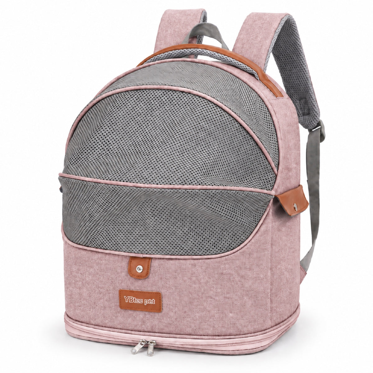 Foldable Mesh Pet Carrier Backpack, 4 Colors, By GAVPEPY image 9 - 6101438804638.jpg