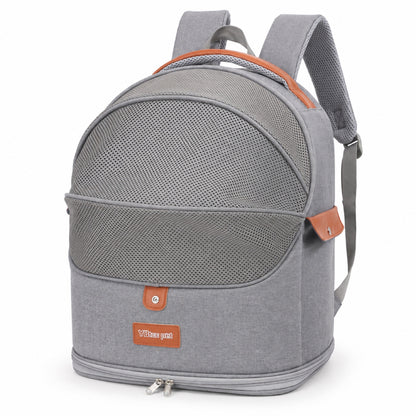Foldable Mesh Pet Carrier Backpack, 4 Colors, By GAVPEPY image 8 - 6101438804639.jpg
