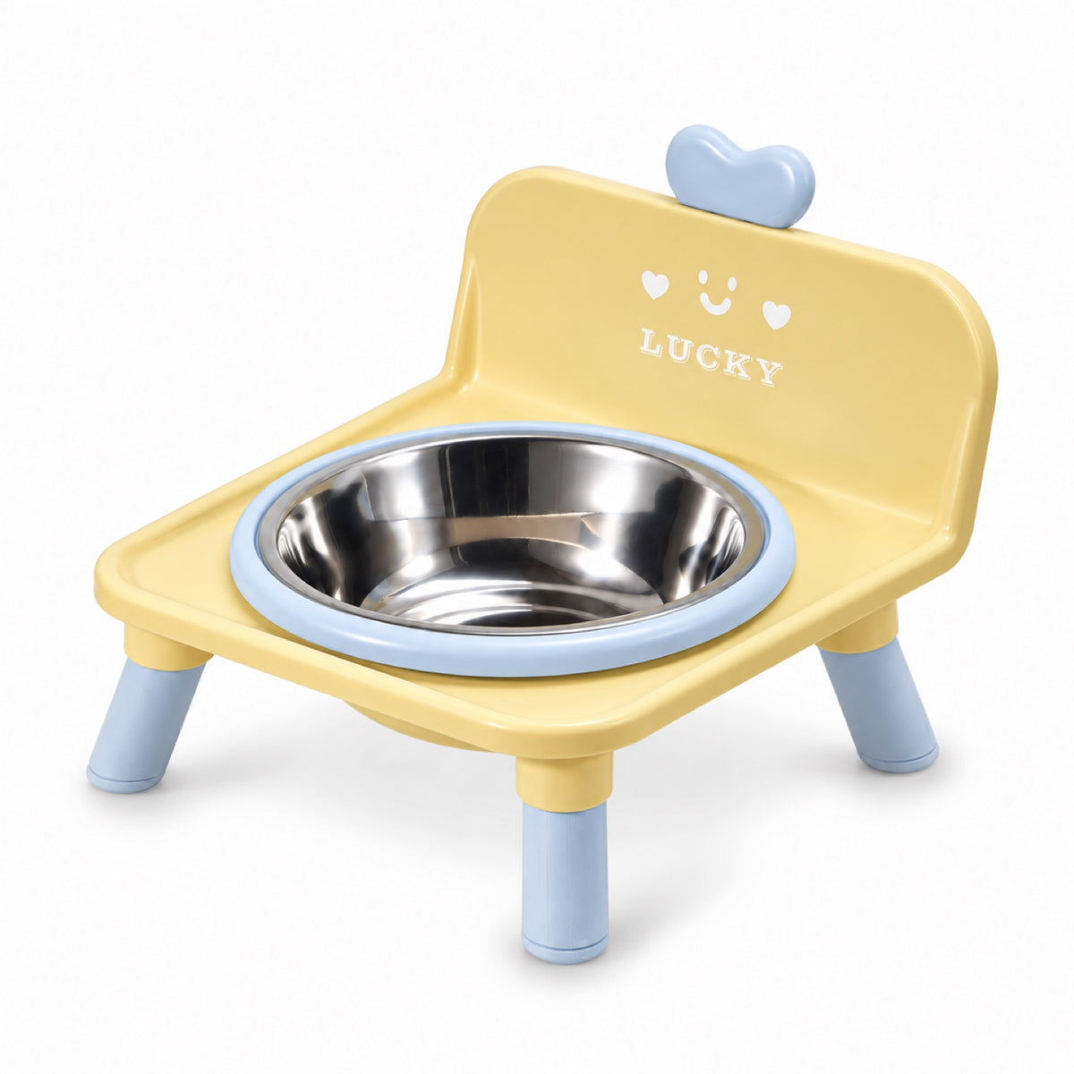 Raised Stainless Steel Pet Bowl, 4 Colors, By GAVPEPY image 11 - 6235120098134.jpg