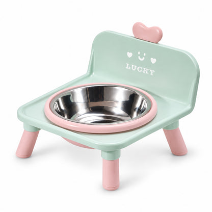 Raised Stainless Steel Pet Bowl, 4 Colors, By GAVPEPY image 10 - 6235120098135.jpg