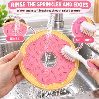 Donut-Shaped Silicone Pet Lick Mat, By GAVPEPY image 7 - 6.jpg