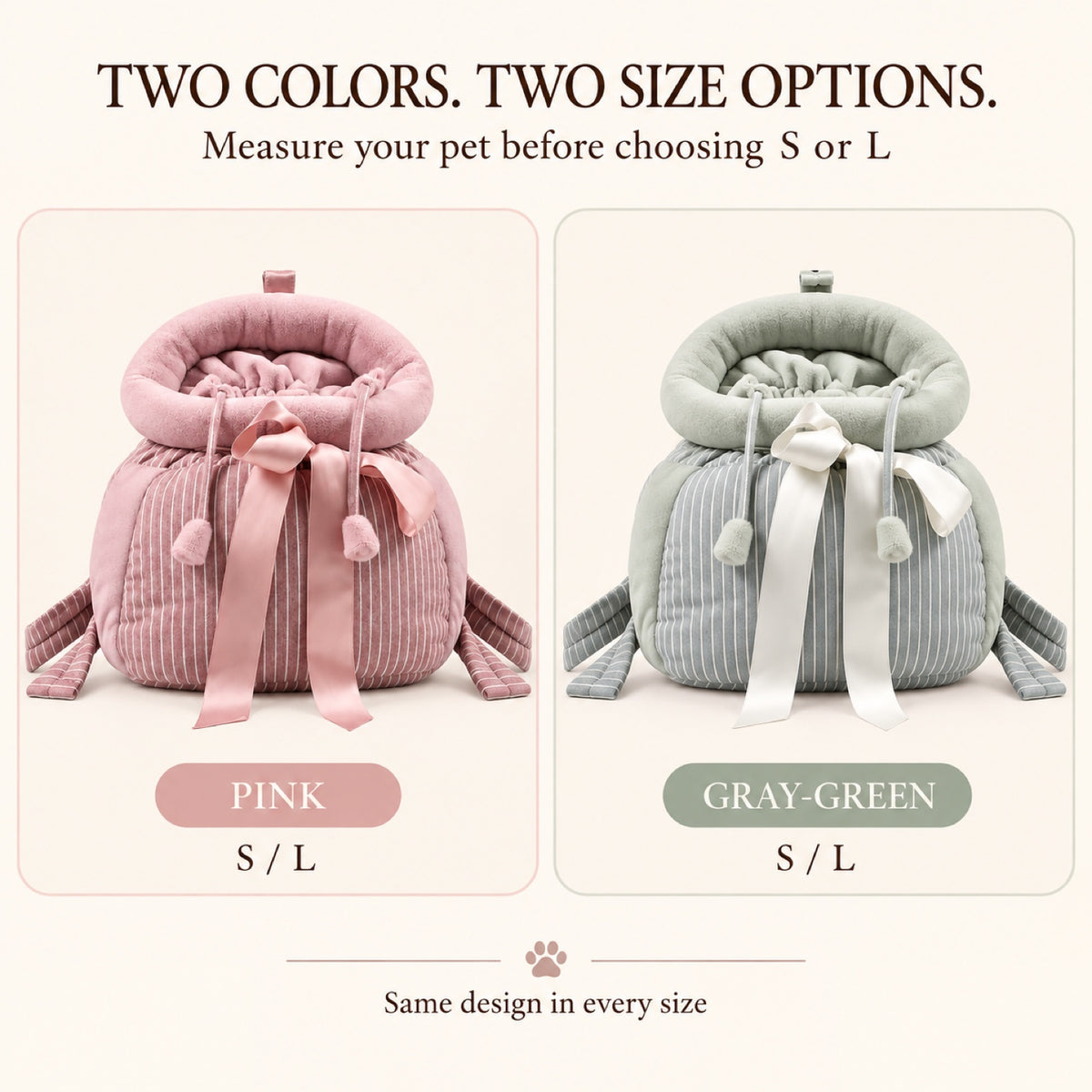 Front-Worn Pet Carrier Backpack, 2 Sizes, 2 Colors, By GAVPEPY image 7 - 6.jpg