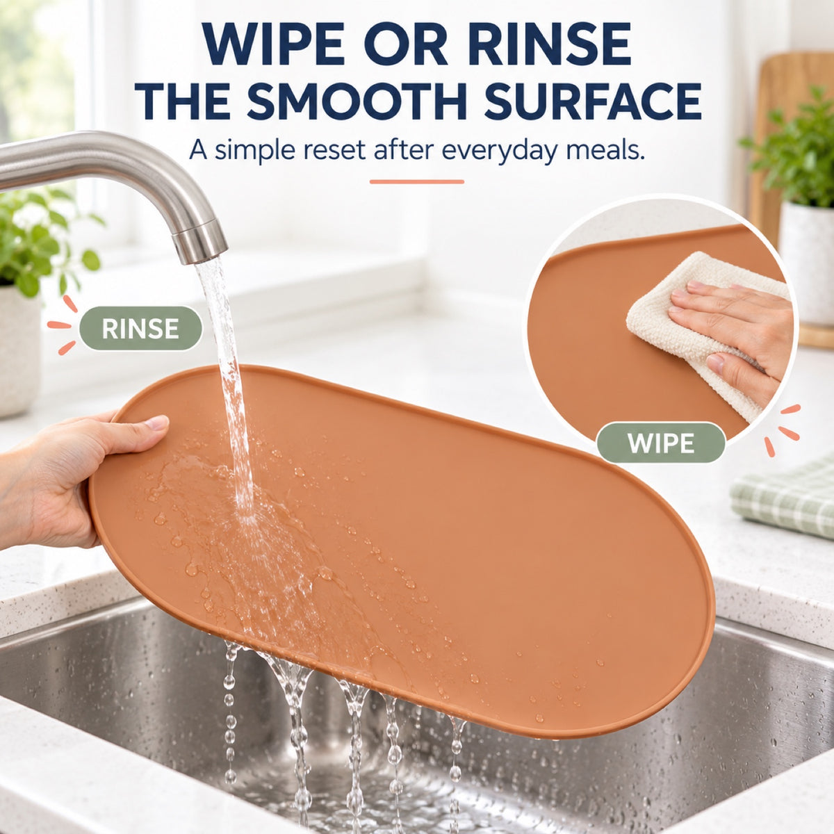 Waterproof Silicone Pet Bowl Mat, 6 Colors, By GAVPEPY image 7 - 6.jpg