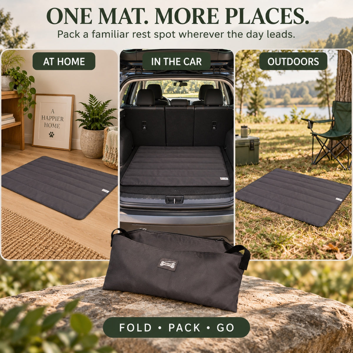 Water-Resistant Oxford Outdoor Pet Blanket, By GAVPEPY image 7 - 6.jpg