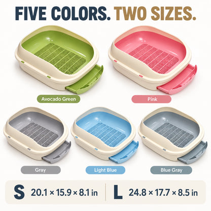 GAVPEPY Drawer Enclosed Double-Layer Cat Litter Box, 10 Options image 7 - 6.jpg