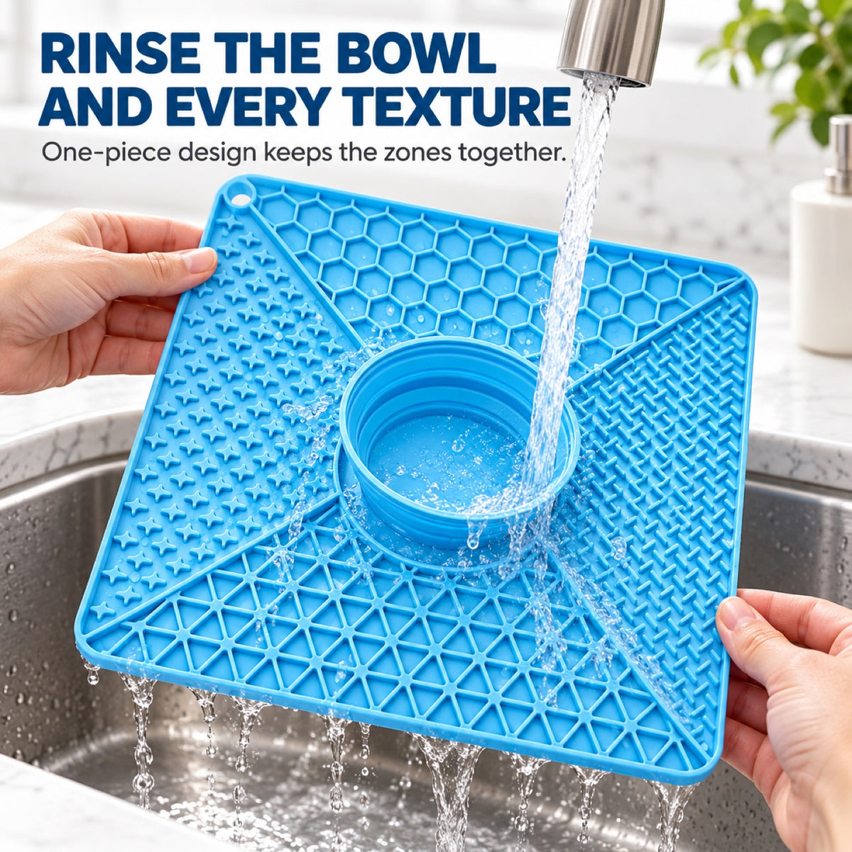 Large 32 cm Silicone Pet Lick Mat with Folding Bowl, 2 Colors, By GAVPEPY image 7 - 6.jpg