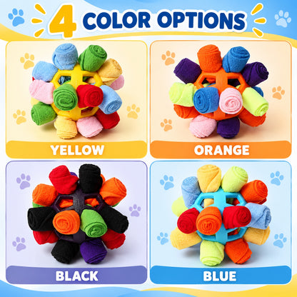 Cotton Rope Snuffle Ball Dog Toy, 4 Colors, By GAVPEPY image 7 - 6.jpg