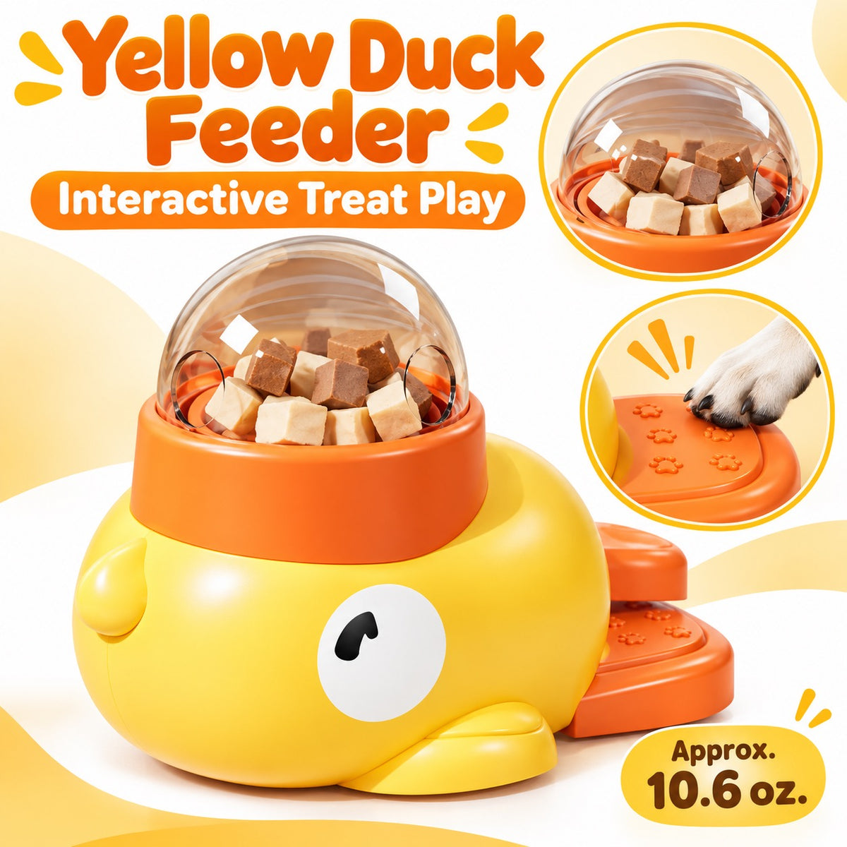 塑料 Treat Dispensing Dog Toy, 1 Style, By GAVPEPY image 7 - 6.jpg