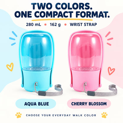 Foldable Pet Water Bottle, 220 mL, 2 Colors, By GAVPEPY image 7 - 6.jpg