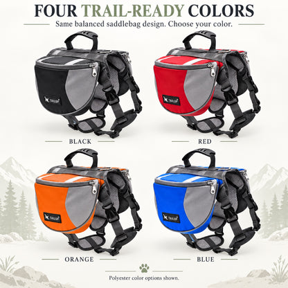 Dog Saddle Backpack, 3 Sizes and 2 Finishes, By GAVPEPY image 7 - 6.jpg