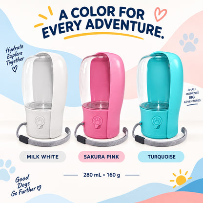 Foldable Silicone Pet Travel Water Bottle, 280 mL, 3 Colors, By GAVPEPY image 7 - 6.jpg