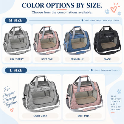 Large Convertible Pet Carrier Bag, 2 Sizes, 4 Colors, By GAVPEPY image 7 - 6.jpg