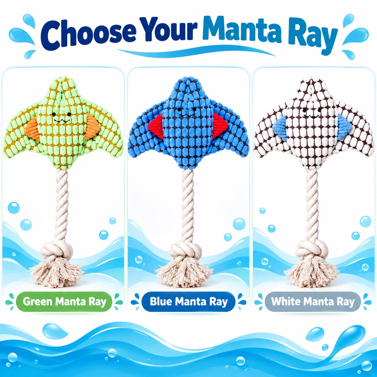 Cotton Rope Interactive Dog Toy, 3 Styles, By GAVPEPY image 7 - 6.jpg